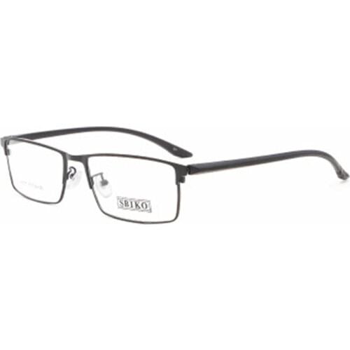 Fashionable Comfortable Business Metal Full Frame Glasses Mens Handsome Big Frame Steel Plate Frame Big Face Glasses F0017