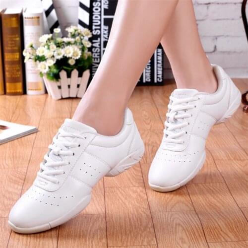 Men Women Training Dance Sneakers Competitive aerobics shoes soft bottom fitness sports shoes Jazz / Modern square dance shoes