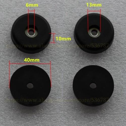 4pcs Rubber Feet Repair Kit Accessories 40*10 For Home Theater Subwoofer Professional Mixer Audio F4010 DJ Speaker Cabinet