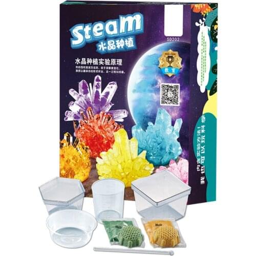 DIY Set To Excavate Crystal Growing Kids Early childhood Education Cultivate interest DIY Explore Science experiment Spirit