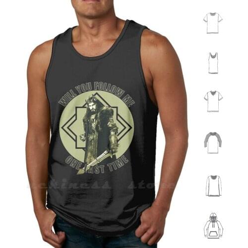 Will You Follow Me Tank Tops DIY Print Thorin Oakenshield Thorin Oakenshield Will You Follow Me One Last Time