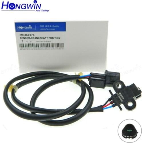 New Crankshaft Position Sensor For 2001-2006 Mitsubishi Montero 3.5L 3.8L V6 MD357274 MD187066 J005T25099 PC542 5S1932 SU6423