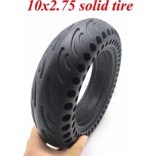 Upgrade 10 Inch Inflation Free Tyre 10x2.75 Honeycomb Solid Tire for XiaoMi Ninebot 9 Balance Scooter Accessory
