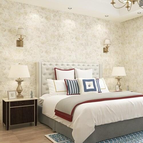 Beibehang Solid color wallpaper living room bedroom wild non-woven wallpaper plain modern minimalist wall paper papel de parede