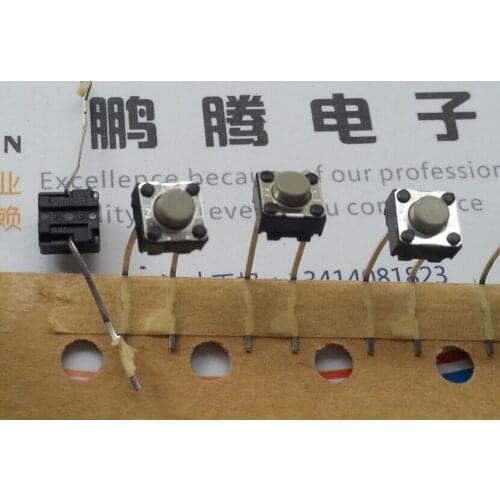 Original new 100% B3F-6022 DIP 2pin touch switch 6*6*5 square key micro-motion