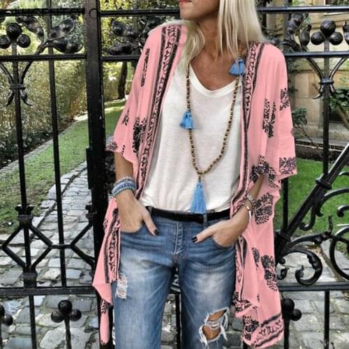 Spring Shirt Women Summer Half Sleeve Large Size Thin Casual Cardigan Tops Print Loose Blouse Feamle Simple Shirts Lugentolo