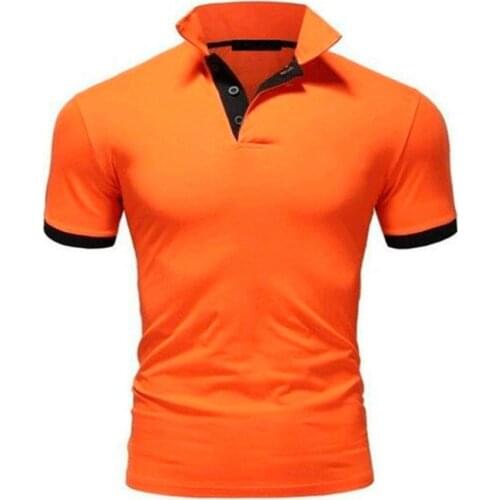 Polo Shirt Men High Quality Brand Mens Polo Shirt Casual Fashion Cotton Polo Shirt Short Sleeve Men Breathable Cozy Men Clothes