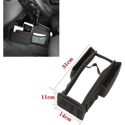 Stowing Tidying Car Gear Shifter Side Storage Bag Console Organizer for Suzuki Jimny JB74 2019-2021
