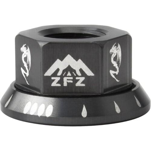 A5KC 1pc Bike M10 Hub Nut Aluminum Alloy Bolt Flange Front Wheel Rear Wheel Screw