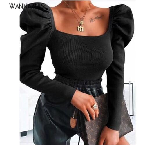 Черные блузки WannaThis China At AliExpress