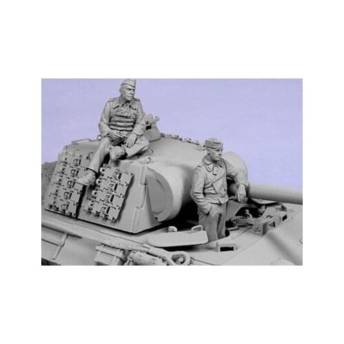 1/35 ancient man in battle include 2 (NO TANK ) Resin figure Model kits Miniature gk Unassembly Unpainted