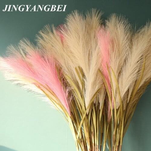 100cm Reed Grass Artificial Plant Bouquet Home Decoration Fake Flower Wedding Arrangement Christmas Material