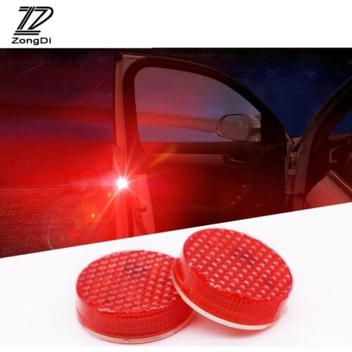 Car LED door light Strobe Warning Light for Lifan X60 X50 Abarth Fiat 500 Peugeot 307 206 308 407 207 508 208 406 2008 3008 2017