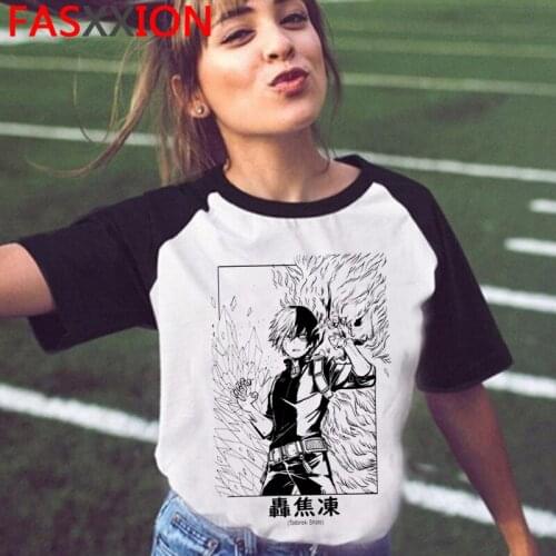 Boku No Hero Academia Himiko Toga top tees male print tumblr graphic tees ulzzang couple t shirt ulzzang vintage