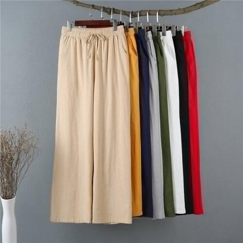 Daily Moony Women's Linen Trousers