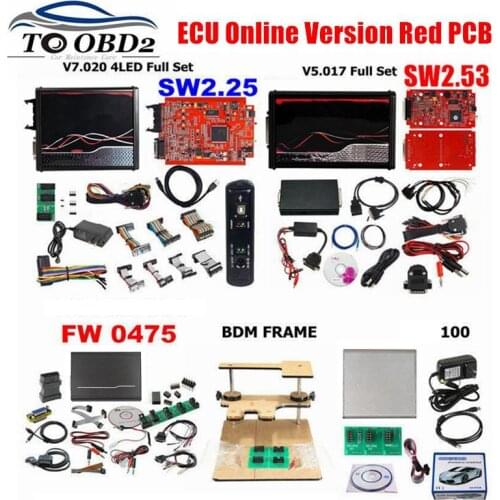 DHL Free V7.020 SW V2.25 V5.017 SW V2.53 2.53 FGTECH 0386 0475 BDM Probe Adapters 22PCS Full Set For EU online V2 7.020 5.017