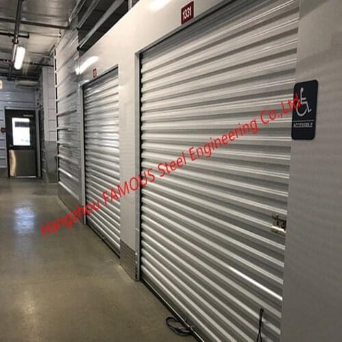 Flexible Self-Storage Industrial Roll Up Doors Pre-assembled Commercial Rolling Grillers Doors For Sale