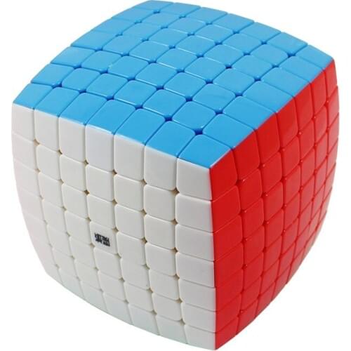 YJ MoYu AoFu 7X7X7 Stickerless Speed Puzzle Cube Professional Twist Cubes Cubo Magico Classic Learning Educational Toys Kid Gift