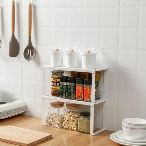 Kitchen Storage Holders organizer for spices dish rack closet For kitchen convenience bathroom storages Racks