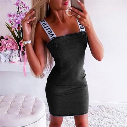 Lucakuins Fashion Denim Dresses