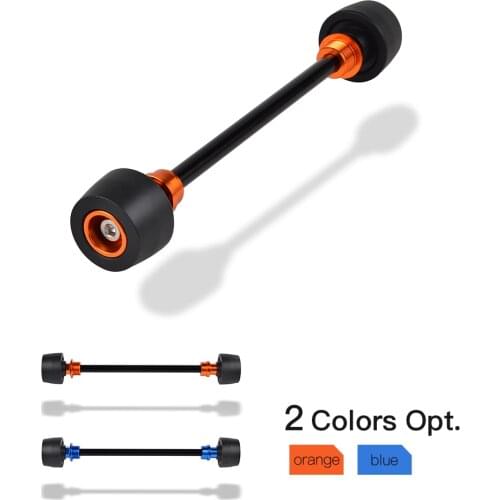 26mm Front Axle Slider Fork Protector For KTM 690 Enduro R 2008-2018 Husqvarna 701 Enduro 2016-2019