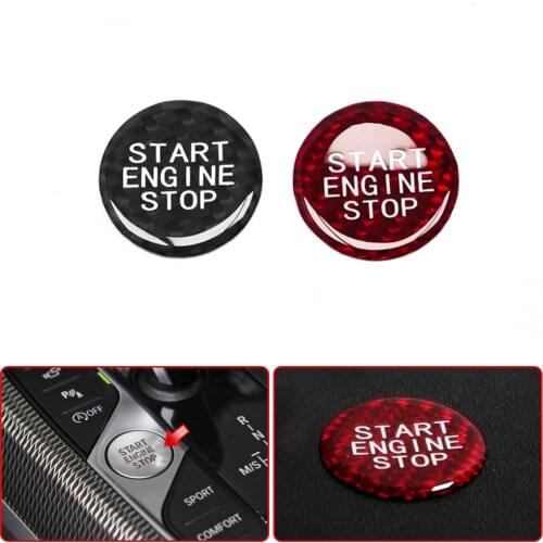 Start Stop Engine Push Switch Buttons Interior Trim For BMW 1 2 3 4 8 Series F40 F44 G20 G21 G22 G23 G24 G14 G15 2019-2021