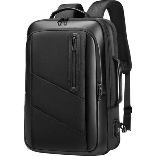 15.6 inch Laptop Backpack Waterproof USB Charging Travel Bag Multifunction Men Backpack Large Capacity Expandable Male Backpacks