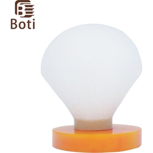 Boti Brush-White Synthetic Hair Knots Bulb Type Daily Exclusive Beard Care Tool Handmade Beard Shaping Kit