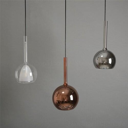 Modern Led Pendant Lights Dining Room Kitchen Fixtures Simple Glass Pendant Lamp Living Room Lighting Home Decor Luminaires