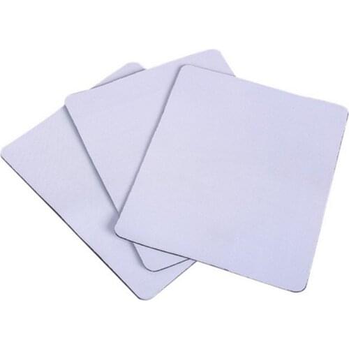 10pcs 24x20x0.2cm Blank Mouse Pad DIY 3D Sublimation Heat Press Blank Mouse Mats Party Favor