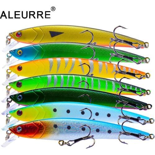 11cm 10g Hard Minnow Fishing Lure Topwater Floating Wobbler Crankbait Bass Artificial Baits Pike Carp Lures Fishing Tackle Pesca