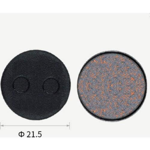 2 Pcs Electric Scooter Brake Pads for Brake Pads for Xiaomi M365 1s Electric Scooter Rear Wheel Brake Disc Friction Plates Pads
