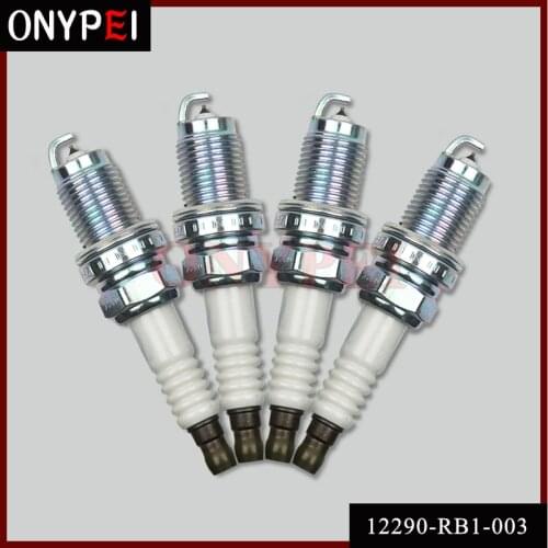 4pcs/lot Laser Iridium Spark Plug 12290-RB1-003 IZFR6K-13 For Honda Fit 2007-2013 1.5 Accord 2.4 12290RB1003 IZFR6K13