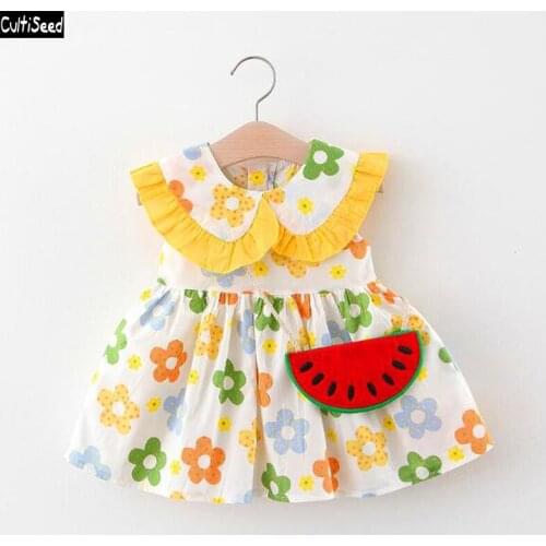 Повседневные платья для малышек CULTISEED China At AliExpress