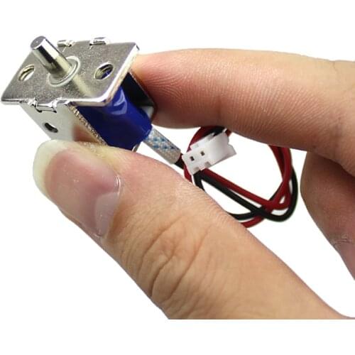 Small DC12V DC Electromagnet Showcase Door Electromagnetic Lock Mini Electronic Lock Embedded Electronic Control Bolt Lock