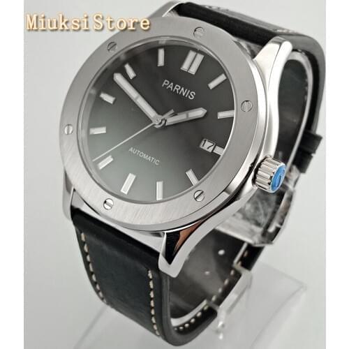 Goutent Men's Watch With Leather Strap