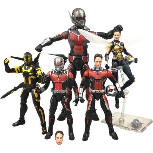 Original Marvel Legends Wasp Ant Man Yellow Jacke 6" Action Figure BAF GiAnt Man Ant-Man Lady Avenger Collectible Toys Doll