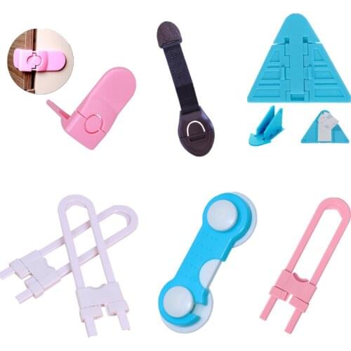 Refrigerator Kitchen Cabinet Safety Lock for Baby Protection Infant Todder Door Drawer Lock Kids Child Care Safety Accessories