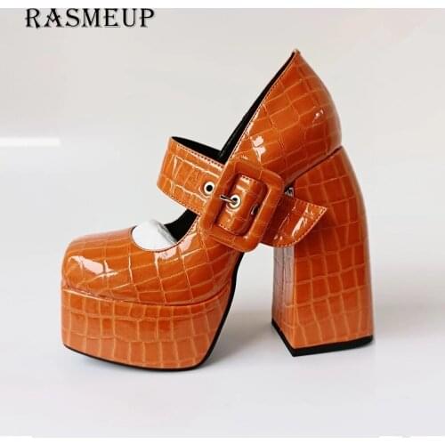Женские туфли Мэри Джейн RASMEUP China At AliExpress