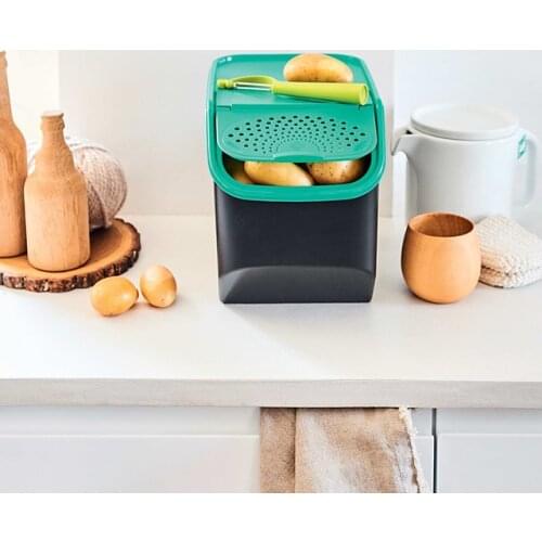 Tupperware Potato Onion Garlic Storage Box Hanging Counter Organizer kitchen accessories kitchen gadgets and accessories Kitchen