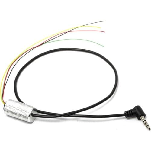 Visual anchor fish electric slip ring high-speed metal conductive slip ring four core wire 9000 accessories aluminum cap headpho