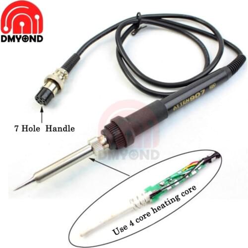 7 Hole 936 Electric Soldering Iron Handle Elect Iron Soldering Welding Station Repair Tool Hot Gun For AT936b AT907 AT8586