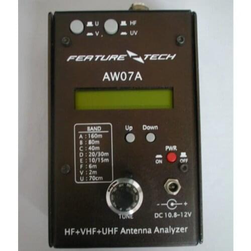 Antenna Analyzer HAM Radio shortwave radio HF + UV talkie radio hand sets multiband antenna analyzer AW07A 1.5-490MHZ