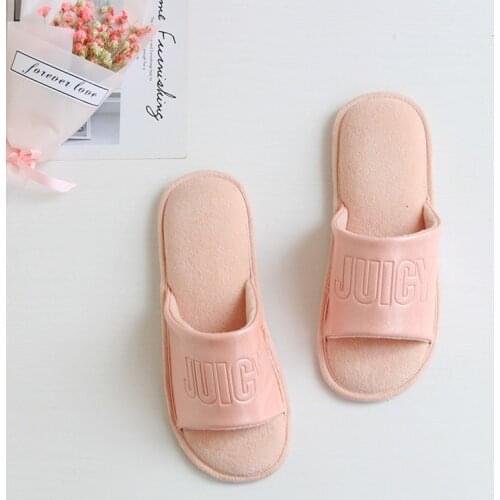 PU Shiny Fish Mouth Slippers Ladies Spring And Autumn Indoor Home Waterproof Non-slip Slippers Pure Color Fashion Simple