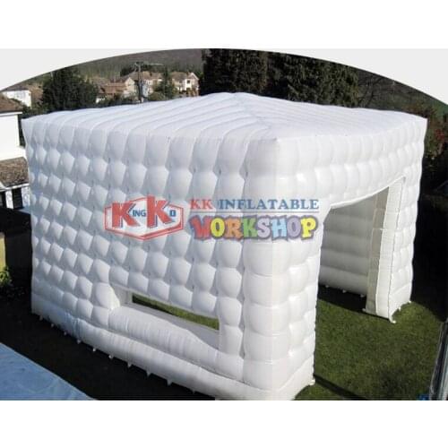 Big White Inflatable Square Tent/ Bubble Tent/ Inflatable Party Square Tent With LED Light