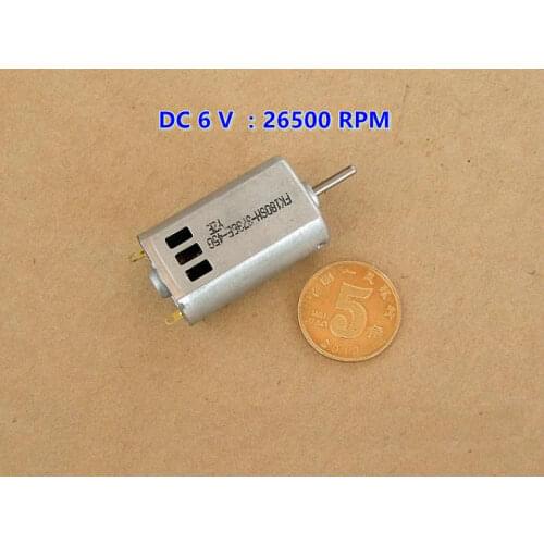 DC6V 26500 rpm F180-3735 micro-motor Toys / Power Tools / Electric / DIY Accessories motor