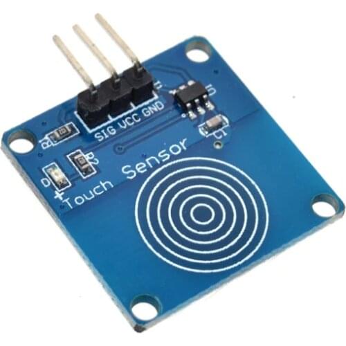 Digital Sensor TTP223B Module touch switch modules Capacitive Touch Switch for Arduino blue/We are the manufacturer