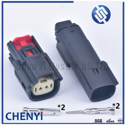 Molex 2 Pin 33471-0201 33481-0201 Auto Lamp Socket waterproof Automotive Temperature Sensor Connector For BUICK Excelle Verano