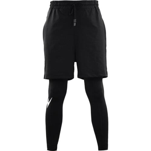 Men Sports Leggings Fitness Pants Quick Dry Running Compression Sports Pants for Rock Climbing Running Water Sports Cycling