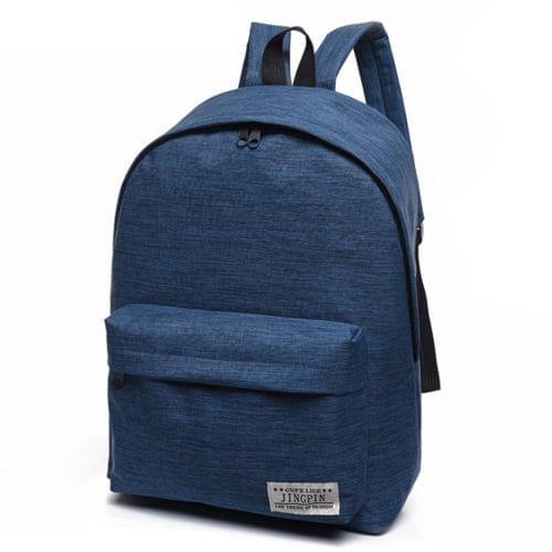 2020 Men Male Canvas Backpack College Student School Backpack Bags for Teenagers Casual Backpack Travel Daypack